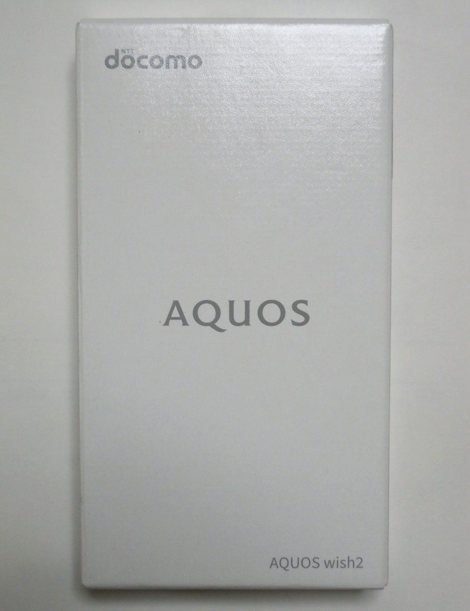 【未使用】SHARP AQUOS wish2 SH-51C ホワイト docomo版