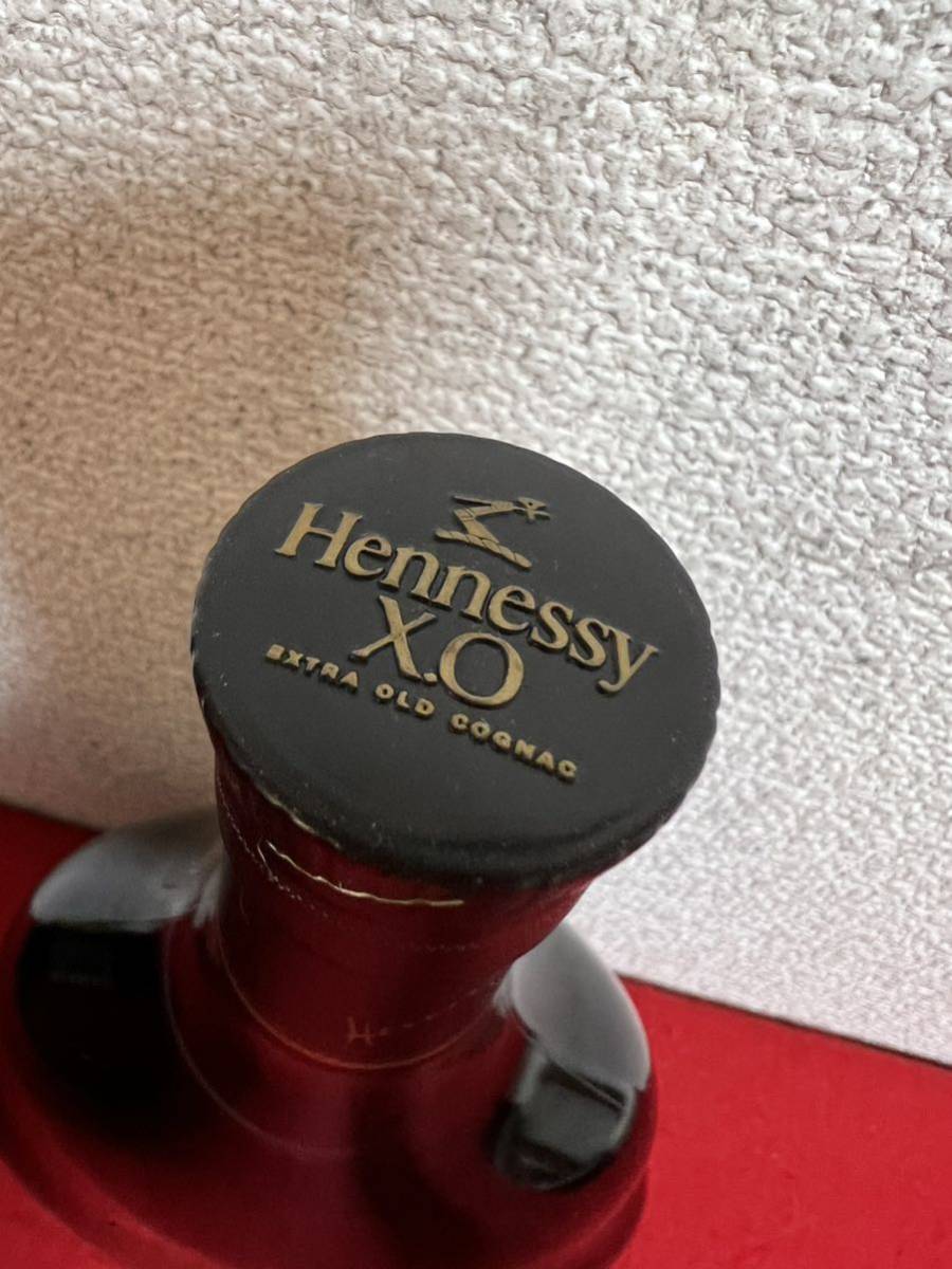 JP893＊古酒 未開栓品 Hennessy COGNAC X.O 700ml 40% 箱付＊_画像9