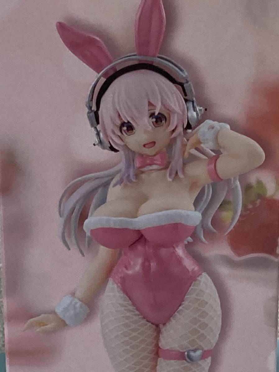 すーぱーそに子 -SUPER SONICO- ★Pink ver.★BiCute Bunnies Figure★バニー★網タイツは豪華な縫製仕様♪♪_画像4