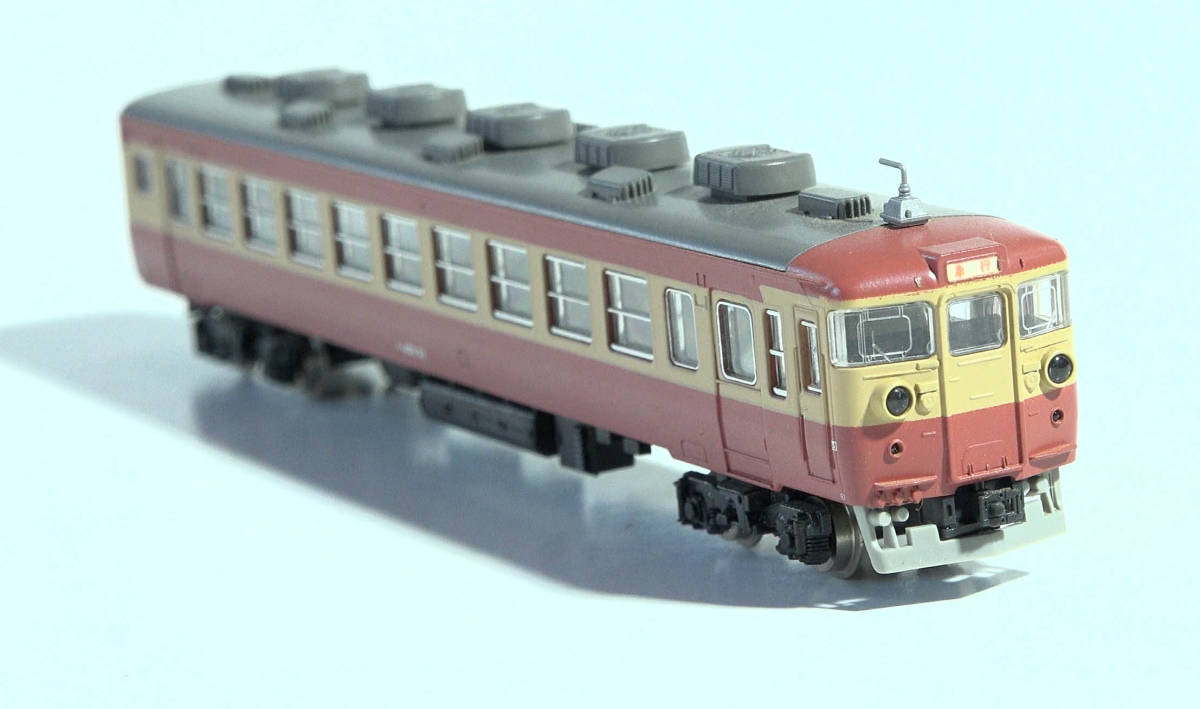 【X23.35】KATO「クハ455」ケースなし　457系急行形電車　中古Nゲージ　ジャンク_画像6