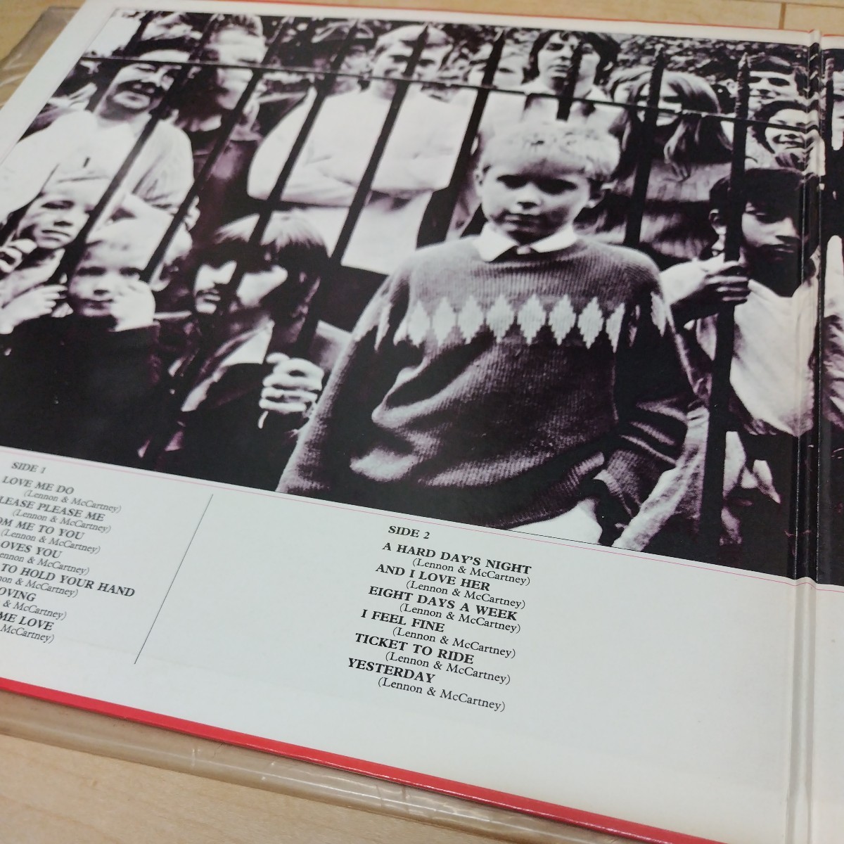 The BEATLES LPレコード LP 1962-1966 赤 レッド 2枚組 東芝音楽工業 レコード_画像5