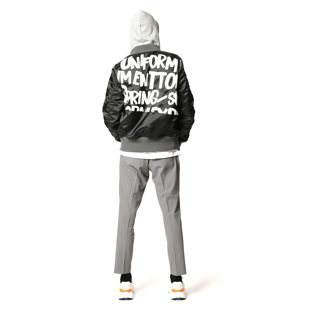 ヤフオク! - uniform experiment GRAFFITI REVERSIBLE MA-1