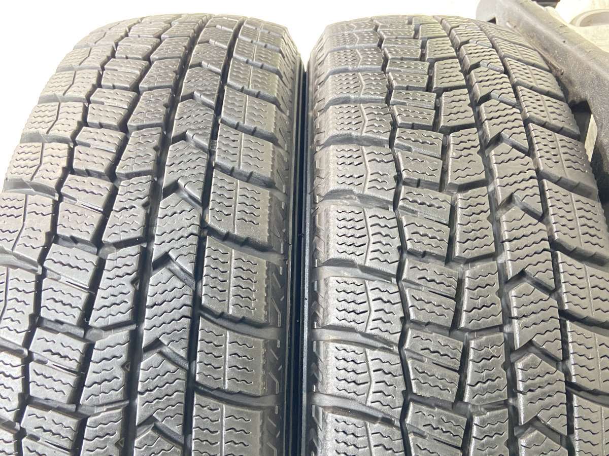 中古タイヤ スタッドレスタイヤ 2本セット 155/65R14 ダンロップ ウィンターマックス WM02_画像3