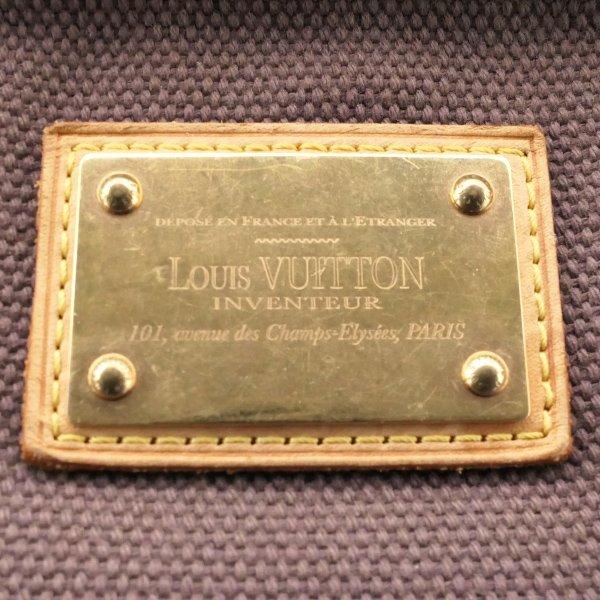 【１円～】LOUIS VUITTON アンティグア ポシェット プラットGM M40066 ポーチ ブラウン 茶◆クリックポスト185円◆質屋 神戸つじの_画像6