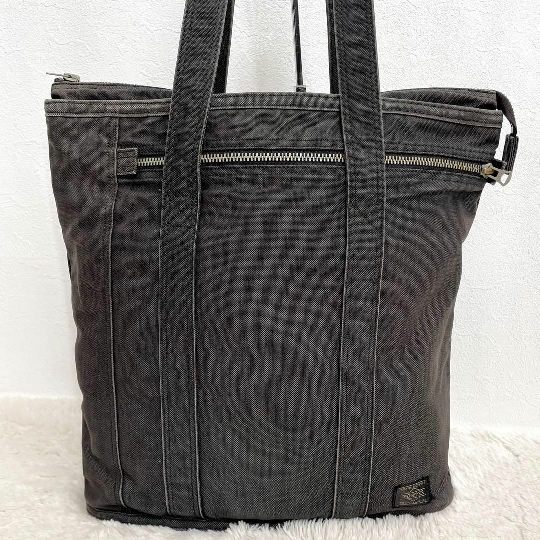  Porter PORTER smoky men's tote bag A4 Yoshida bag high capacity 