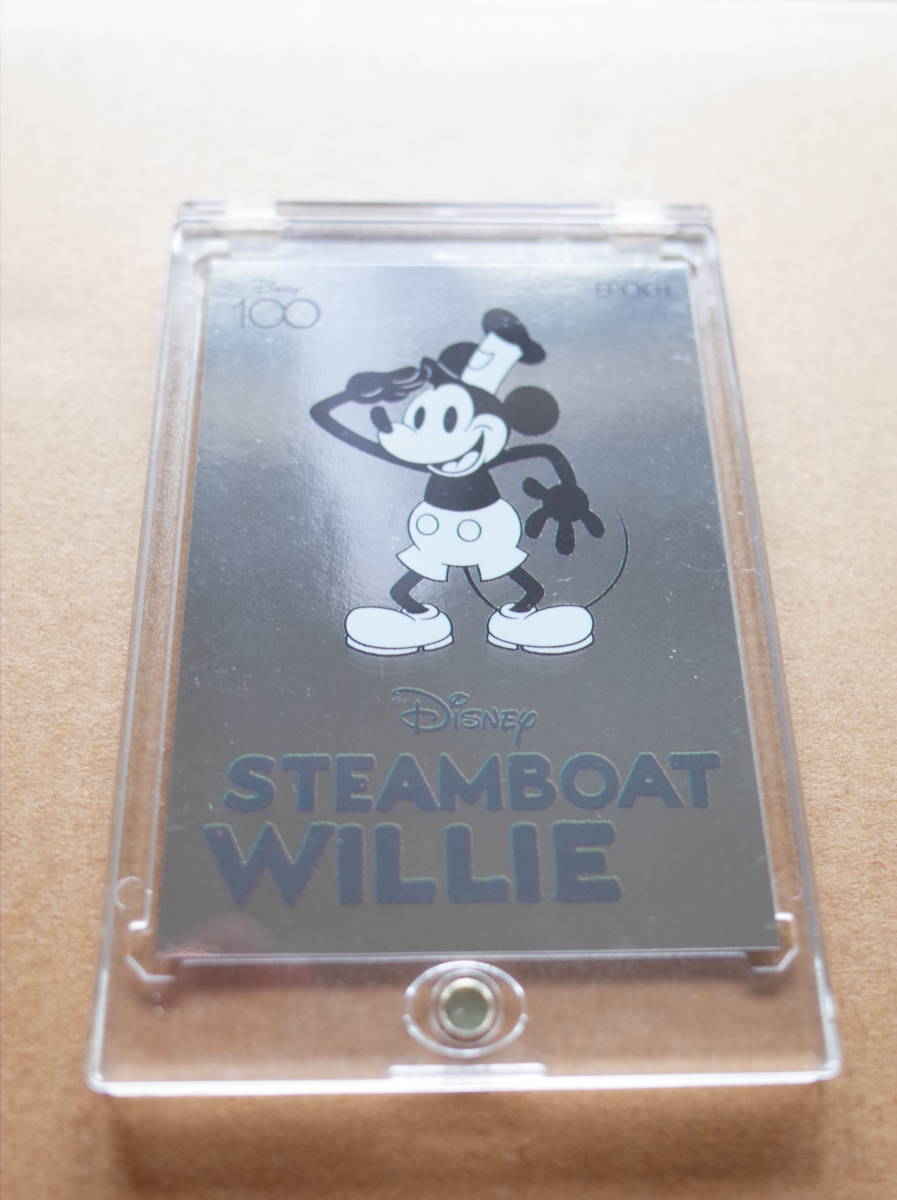 【希少ナンバー/300枚限定】エポック ディズニー100　 Disney100 EPOCH　2023　蒸気船ウィリー　ミッキー