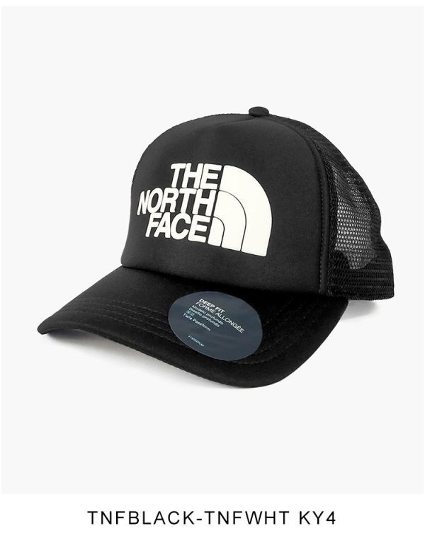 新品 未使用 1円スタート ノースフェイス キャップ メッシュ ロゴキャップ 帽子 ロゴトラッカー THE NORTH FACE TNF LOGO TRUCKER NF0A3FM3_画像1