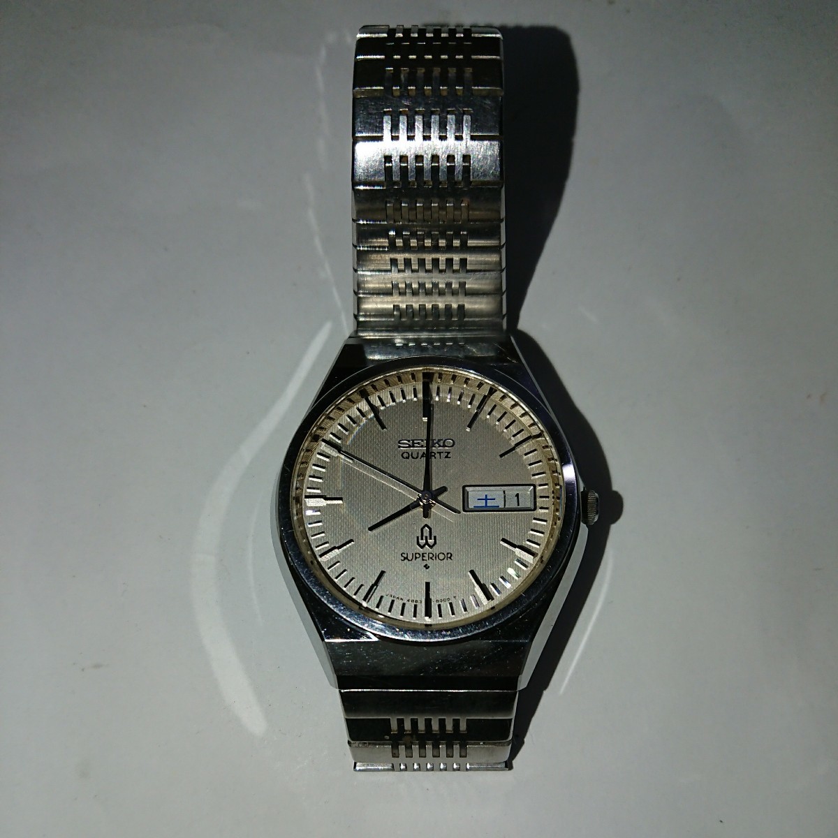 ★SEIKO★スーペリア クォーツ 4883-8000(ジャンク品)④⑨①_画像1