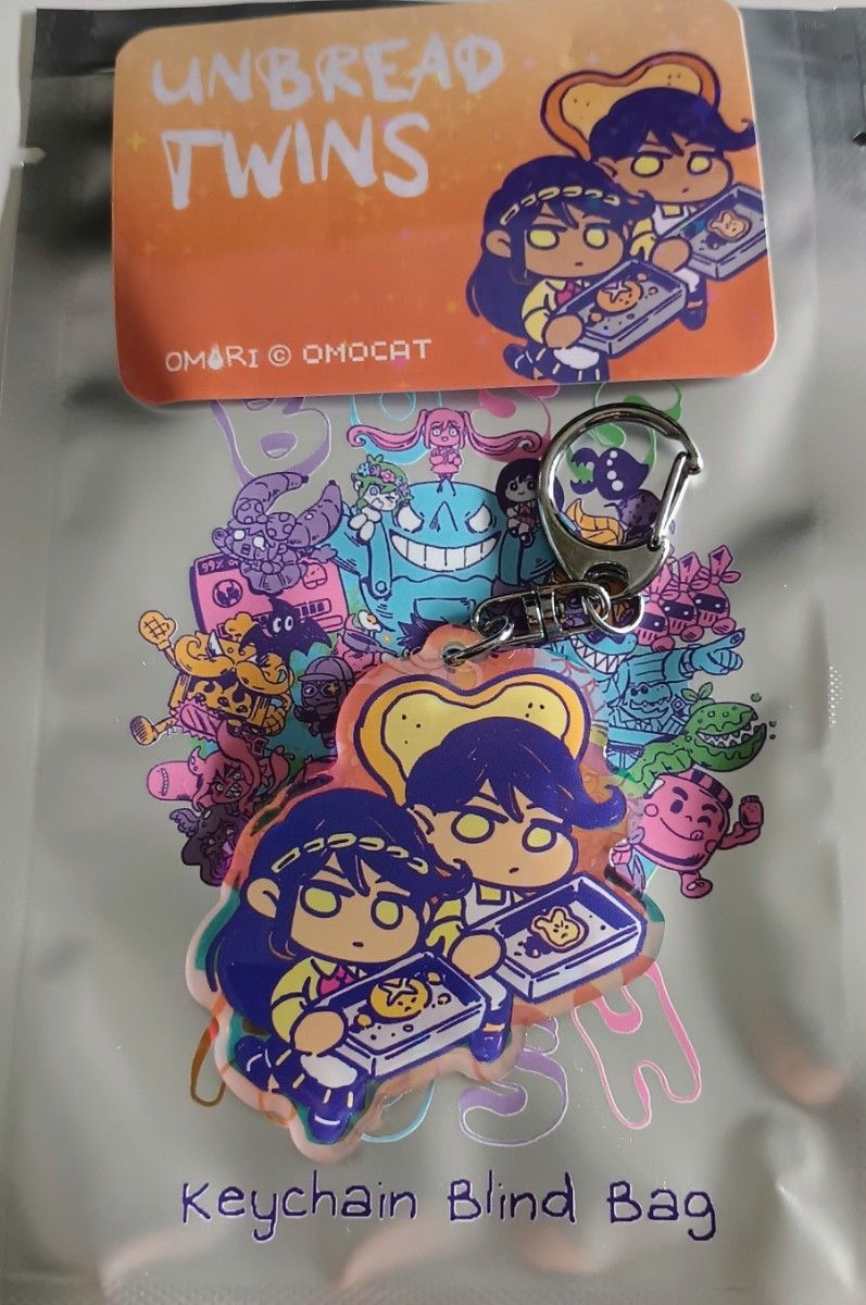 未使用 OMORI ボスラッシュ アクリルキーチェーン アンブレッド 未使用 OMORI ボスラッシュ アクリルキーチェーン アンブレッド