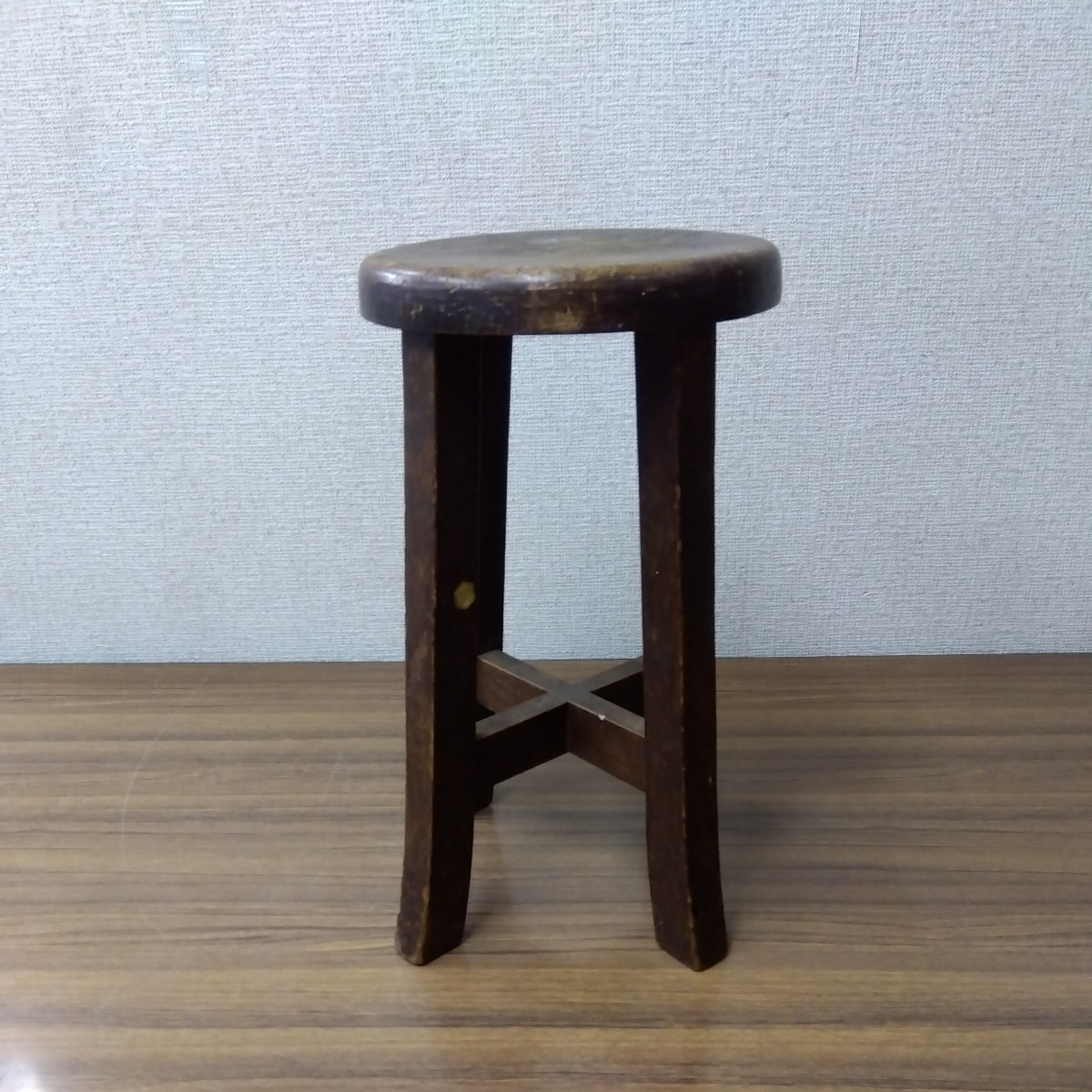 在庫処分セール】木製 アンティークスツール 検:丸椅子 丸イス 在庫処分セール】木製 アンティークスツール 検:丸椅子 丸イス