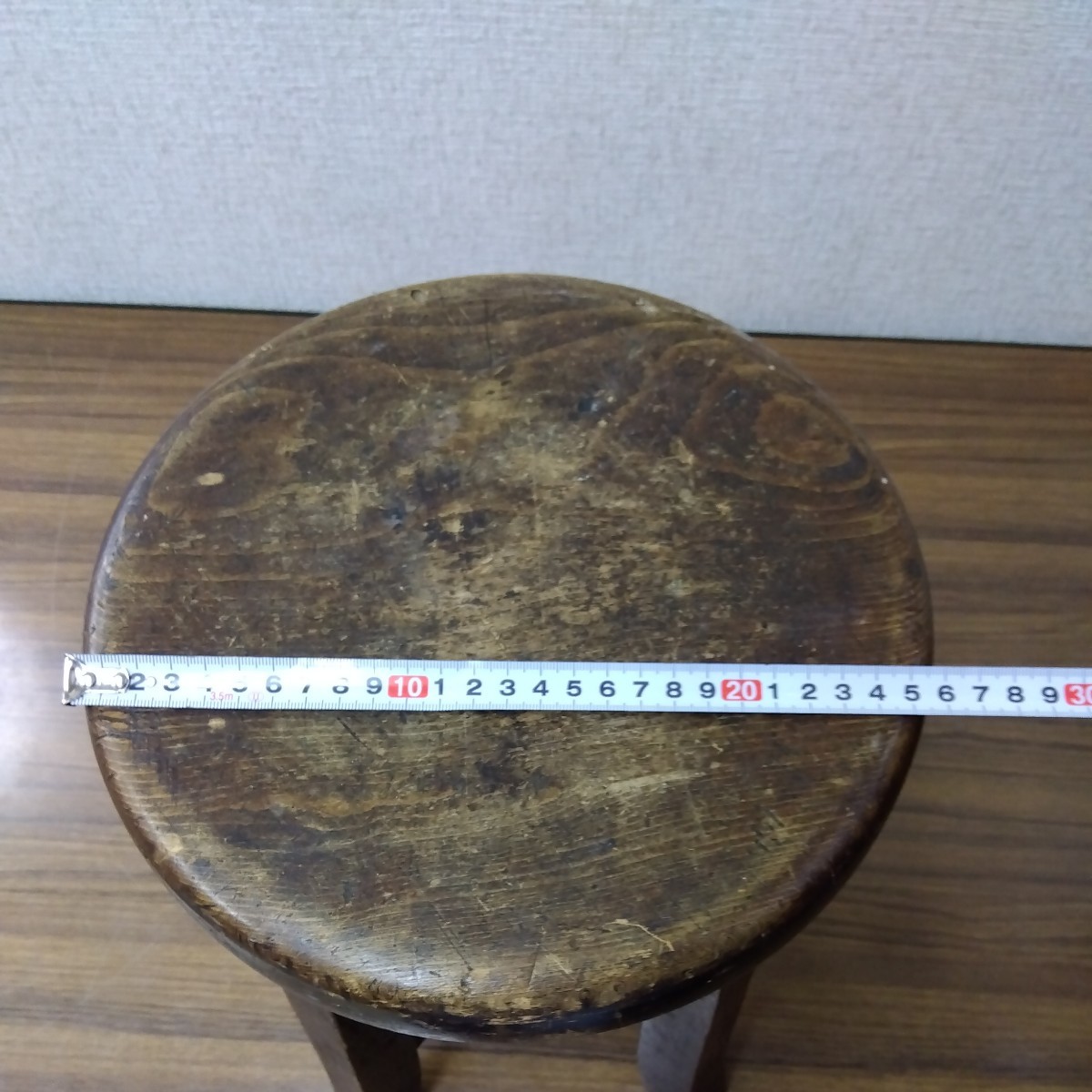 在庫処分セール】木製 アンティークスツール 検:丸椅子 丸イス 在庫処分セール】木製 アンティークスツール 検:丸椅子 丸イス