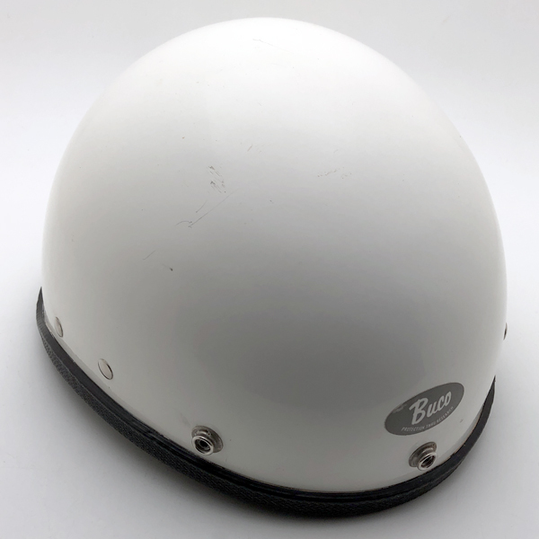 送料無料 1月14日値下 BUCO TRAVELER WHITE/ブコトラベラー白ビンテージヘルメットガーディアンプロテクターバンタムスパルタンbellベル