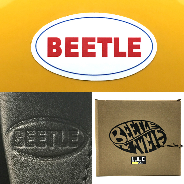 【即納】OCEAN BEETLE BEETLE L.A.C YELLOW M/オーシャンビートルlacイエロースモールブコsmall bucobell銀ベル500txr-trt60s_画像5