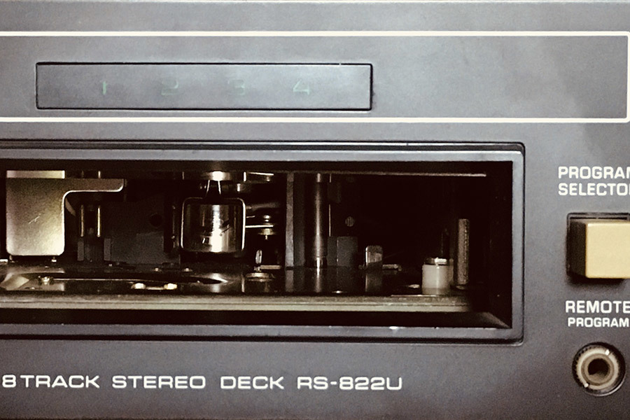 ◆8トラック・デッキ(8トラ)◆NATIONAL 8TRACK STEREO DECK RS-822U (8トラテープのデジタル化に最適な再生専用機)◆_画像5