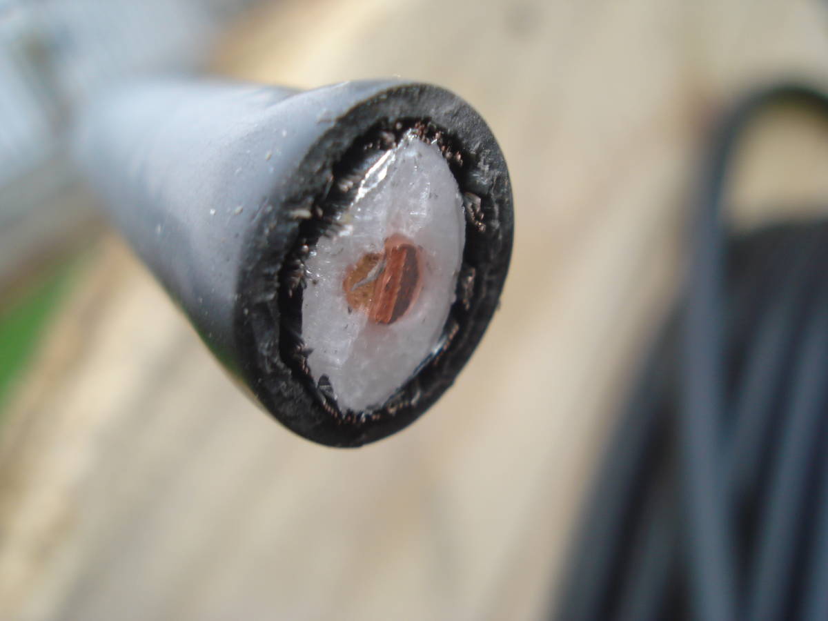 * low loss height cycle coaxial cable *8D-FB 20m( Shikoku electric wire )* new goods 