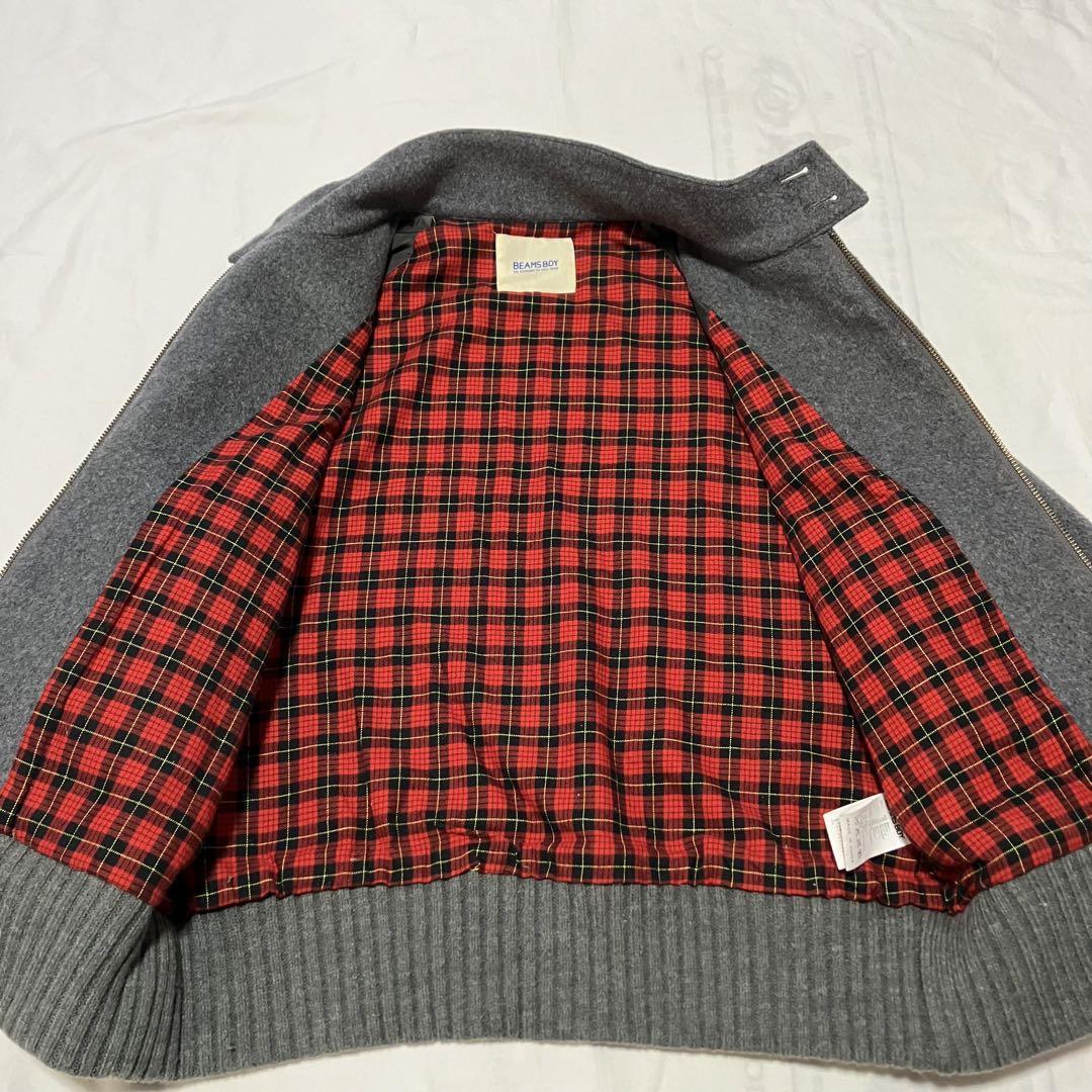  beams boy スィングトップ　バラクータ　G9　ウール　ジャケット_画像9