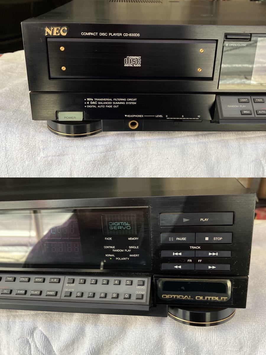 NEC CD-830DS CDプレーヤー　その２_画像5