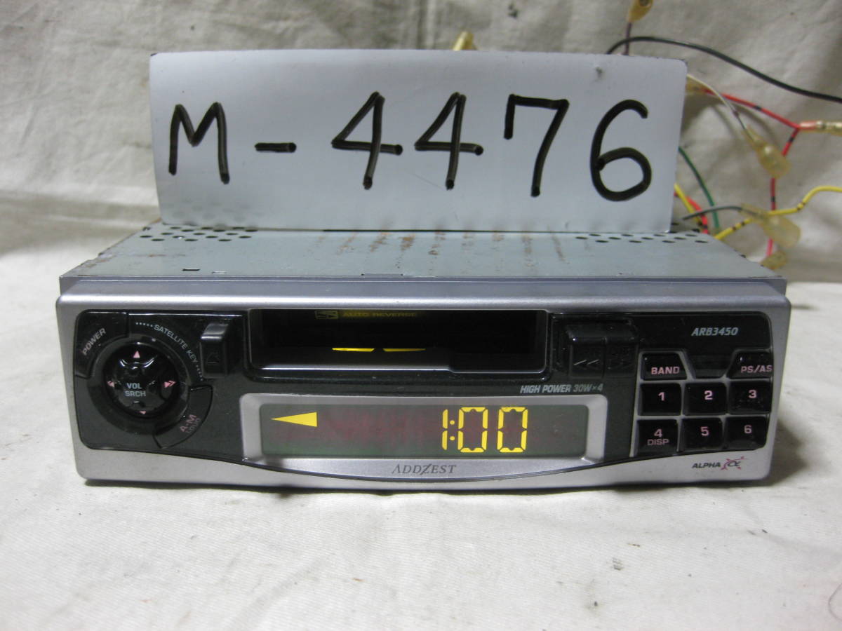 M-4476　ADDZEST　アゼスト　ARB3450　1Dサイズ　カセットデッキ　テープデッキ　補償付き_画像1