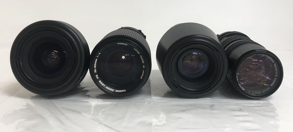 【HT4792】レンズ ストロボ 双眼鏡おまとめ 15個セット カメラレンズ 12個 ストロボ 2個 双眼鏡1個 Canon Nikon OLYMPUS_画像4