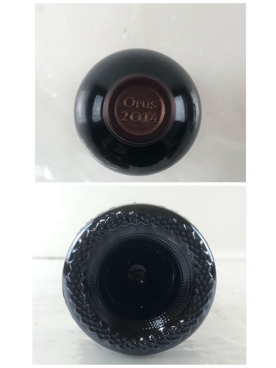 【SR156】未開封 OPUS ONE オーパスワン 2014 14.5% 750ml 赤ワイン カリフォルニア 果実酒 古酒 _画像7