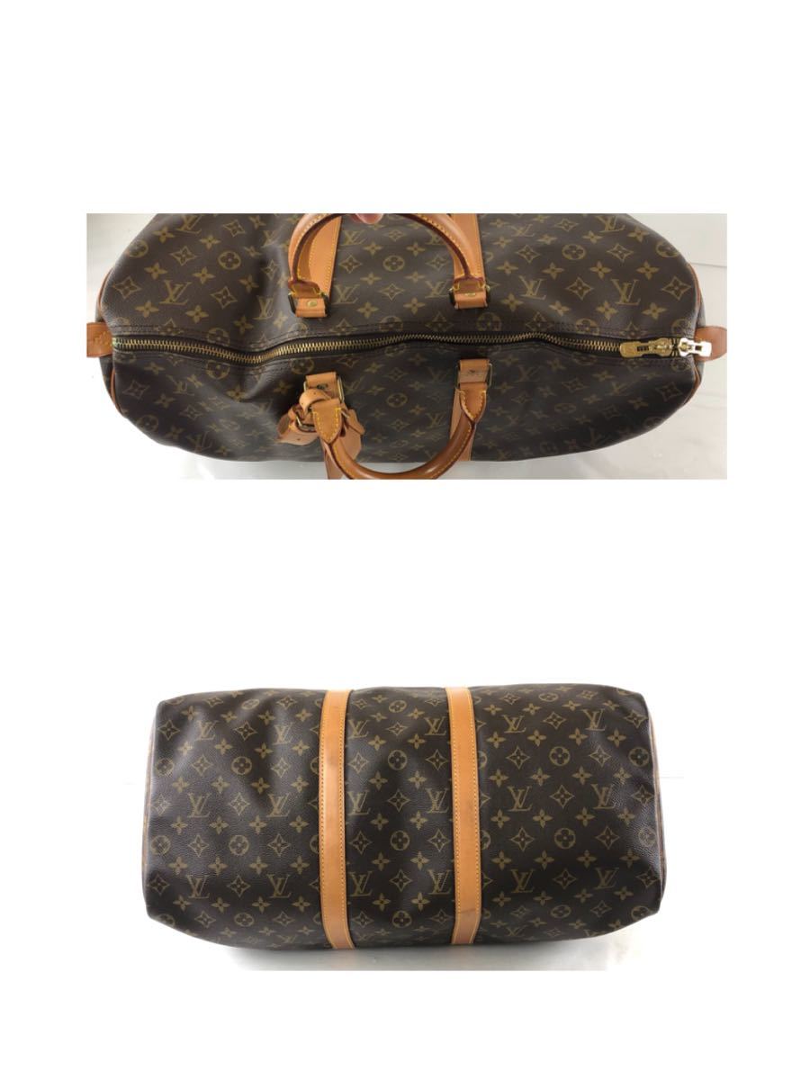 【HI1323】LOUISVUITTON ルイヴィトン キーポル50 VI882 ボストンバッグ ハンドバッグ 手持ちカバン カデナ304 南京錠付き 鍵付き バッグ_画像6