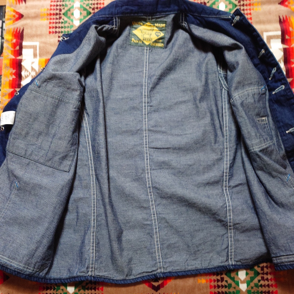 TCBジーンズ　Cathartt Chore Coat 10OZ　カバーオール　サイズ38　美品　正規店購入　納品書お譲り不可_画像3