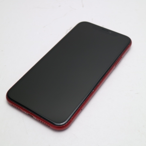 純正オンラインストア 美品 SIMフリー iPhoneXR 128GB レッド RED