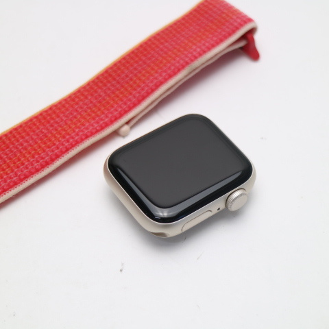 超美品 Apple Watch SE（第2世代） 40mm GPS スターライト スマホ 中古あすつく 土日祝発送 即日発送