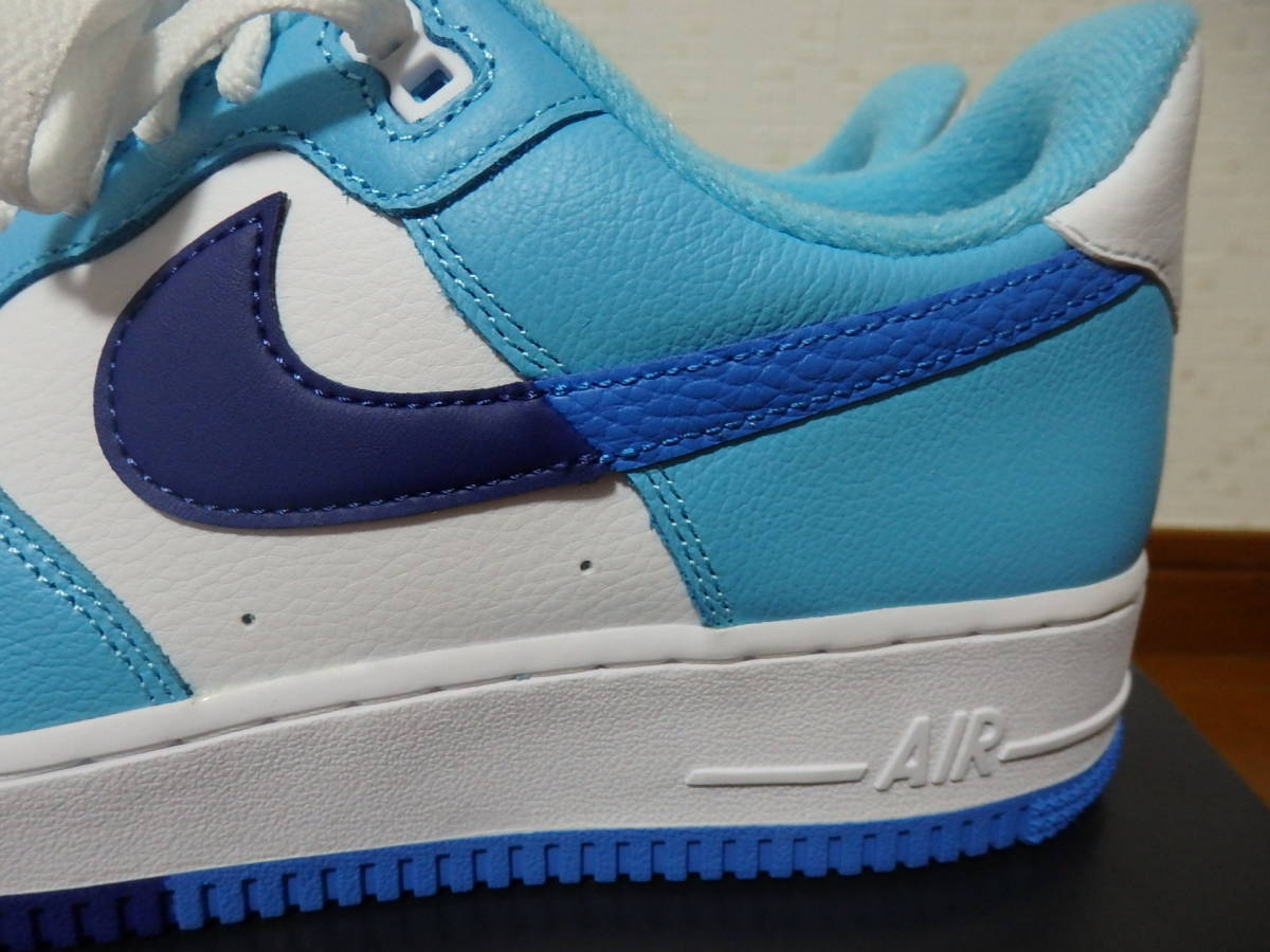 即決☆レア！限定！♪新品 NIKE ナイキスニーカー AIR FORCE 1 '07 LOW LV8 エアフォース１ エレベイト スプリット 27.5cm♪25周年♪40周年_画像2