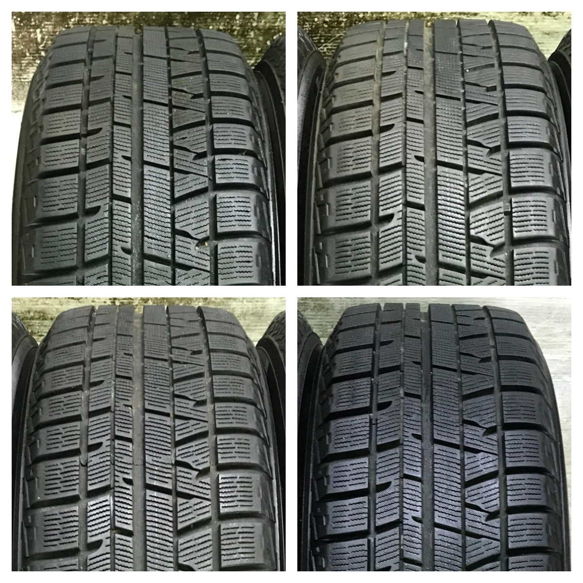 4 YOKOHAMA iceGUARD iG50 PLUS 215/60R17 2020年製 うっすらイボ付 エスティマ C-HR アルファード カローラクロス レガシィ 等 *6570の画像2