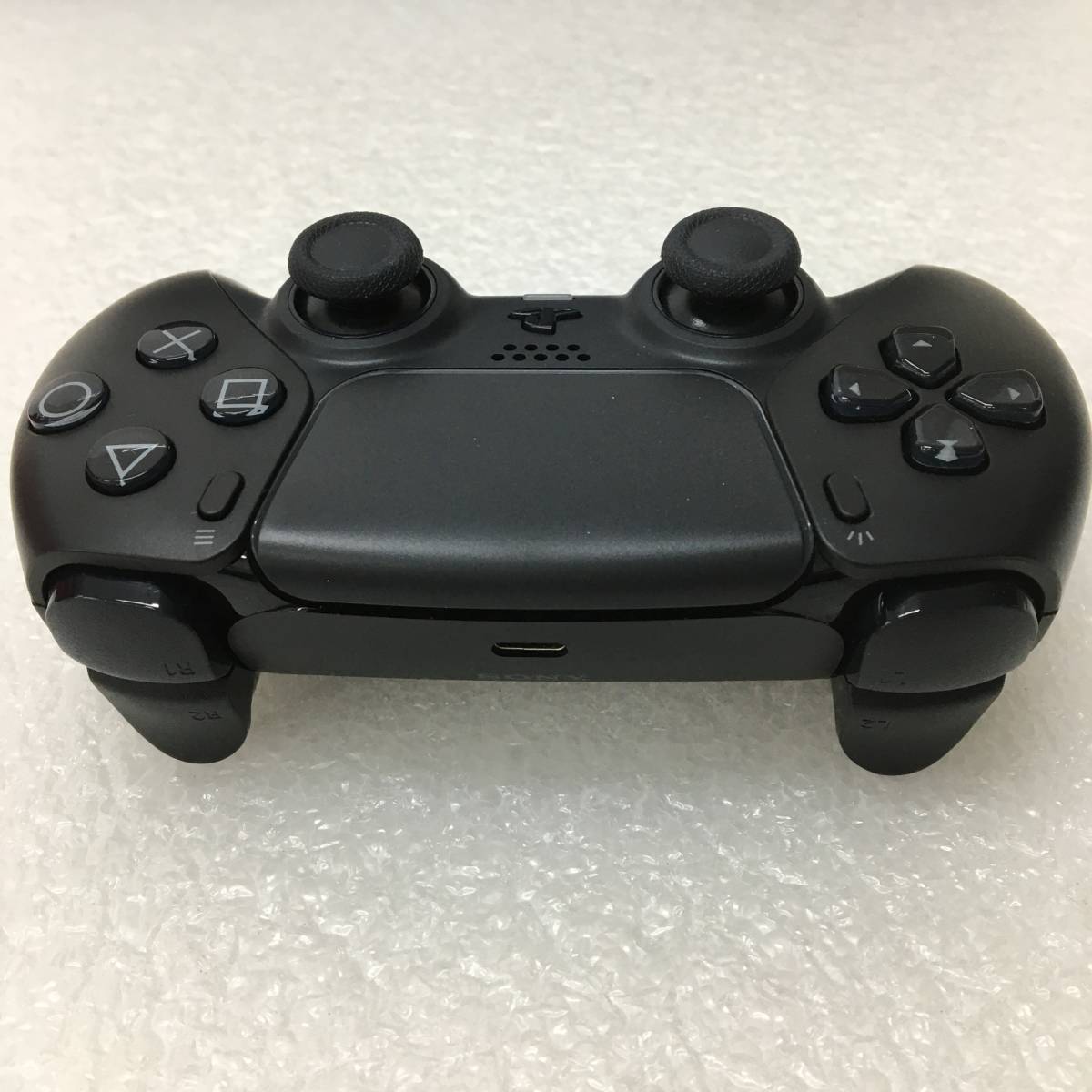 PS5 DualSense ワイヤレスコントローラー (CFI-ZCT1J 01) ミッドナイトブラック ユーズド_画像6