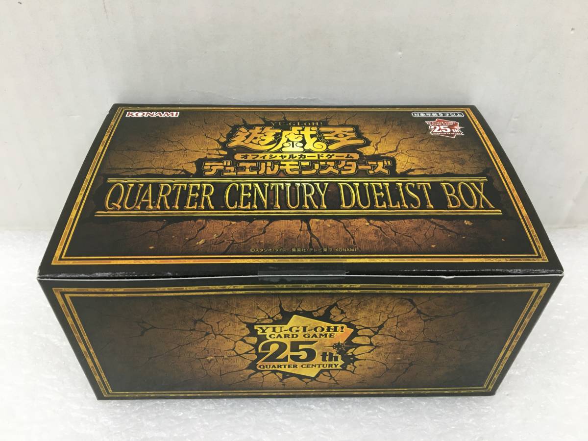 KONAMI 遊戯王オフィシャルカードゲーム 25周年記念 デュエルモンスターズ QUARTER CENTURY DUELIST BOX 未開封品_画像1