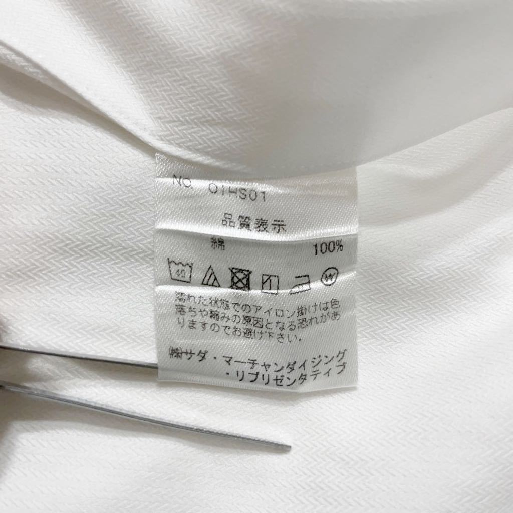 267 Maker's Shirt 鎌倉 メーカーズシャツ カマクラ 長袖 ワイシャツ 225 Liberty SLIM FIT 日本製 ビジネス オフィス コットン 40116B_画像6