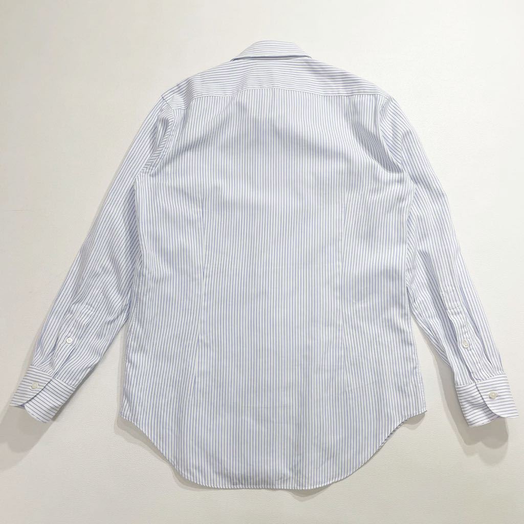 267 Maker's Shirt 鎌倉 メーカーズシャツ カマクラ ストライプ 長袖 ワイシャツ 225 Liberty SLIM FIT 日本製 ビジネス オフィス 40116Hの画像2