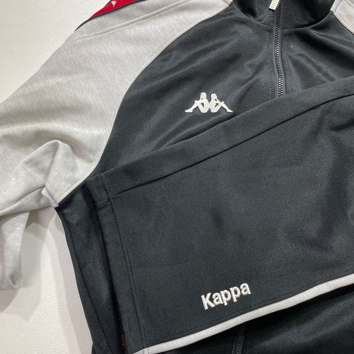 292 Kappa Kappa to Lux -tsu выставить джерси спортивная куртка грузовик брюки M Logo вышивка спорт тренировка 40118A