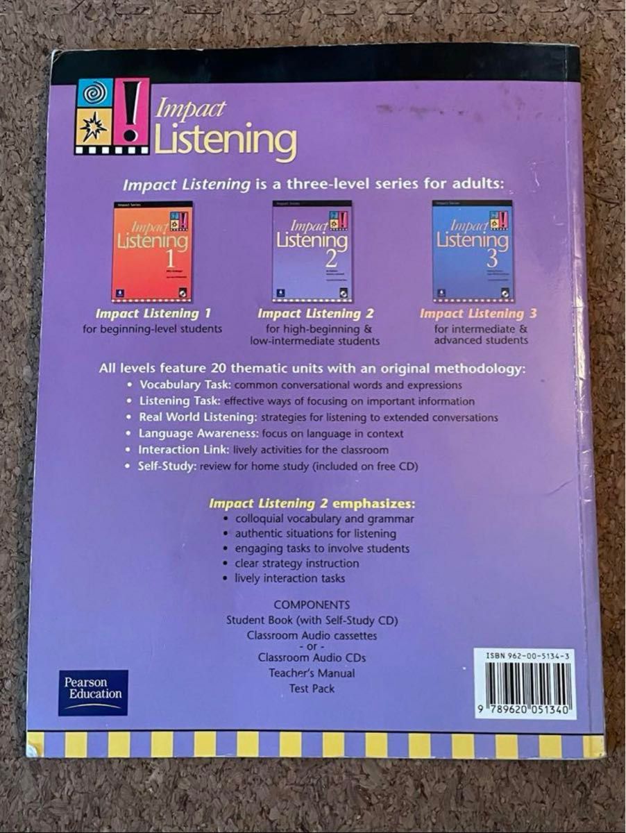 Impact Listening 2 英語洋書リスニング教材　CD欠品