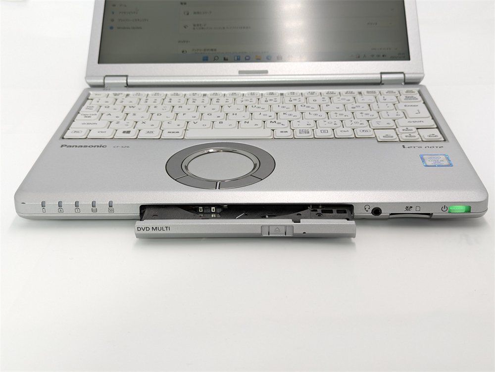１円～ 新品無線マウス付き 高速SSD256 中古ノートパソコン Windows11 Office Panasonic CF-SZ6RDQVS 第7世代i5 8GB DVDRW 無線 Bluetooth_画像7