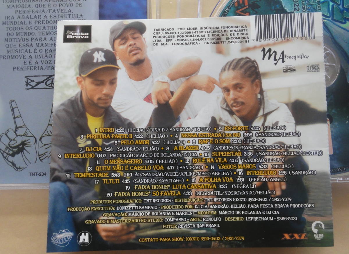 RZO / Evolucao e uma coisa CD 　Brazilian Rap Gangsta hiphop ブラジルラップ_画像2