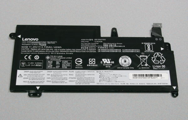 *Lenovo ThinkPad 13 for original battery /01AV436[387]