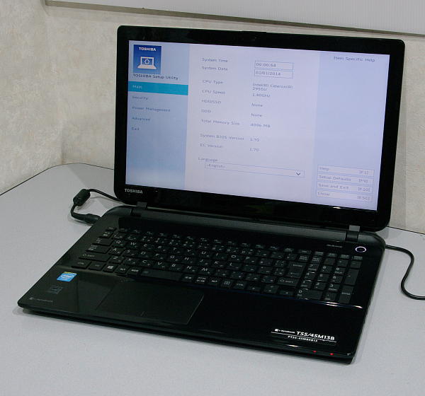 ☆東芝 dynabook T55/45M13B/ジャンク[317]_画像1