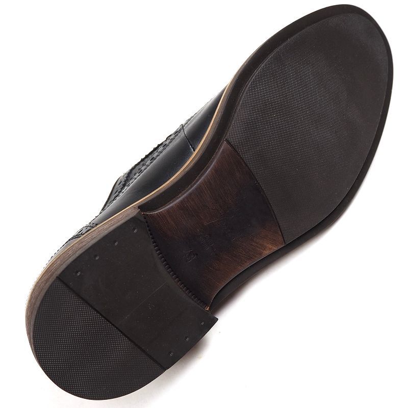 P328 未使用品 ジャンカルロモレリ イタリアンレザー ウイングチップ ビジネスシューズ 本革 GIANCARLO MORELLI 43(27.5cm) 紳士靴_画像6