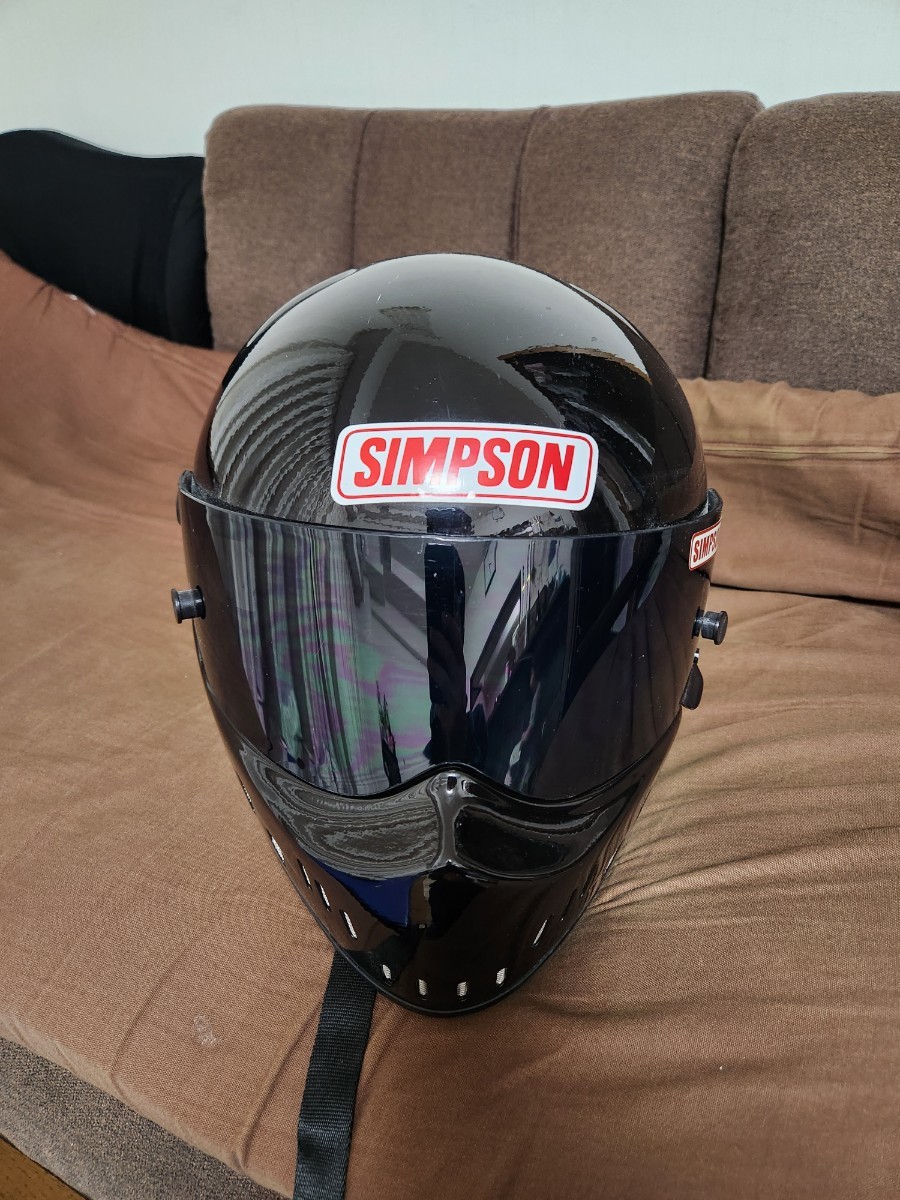 シンプソン　Simpson　黒　サイズXL　美品_画像3