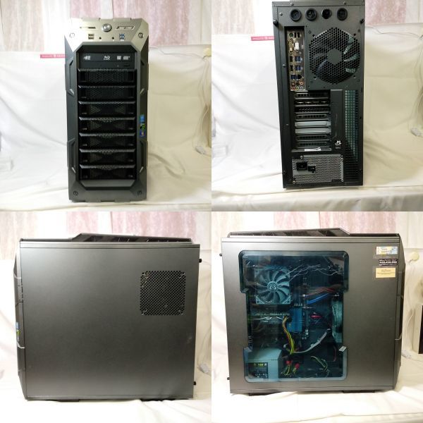 04544【中古】ゲーミングPC CPU i7-4790k GPU GTX1660super VRAM6GB RAMDDR3 16GB 120GBSSD搭載 HDD2TB_画像1