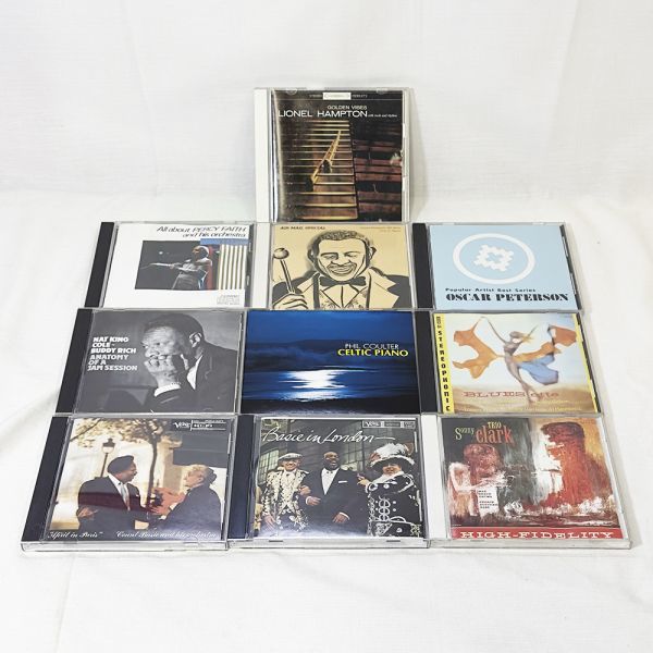 04599【中古】CD JAZZの旋律を堪能！CD 10枚組特集　ライオネル・ハンプトン他_画像1