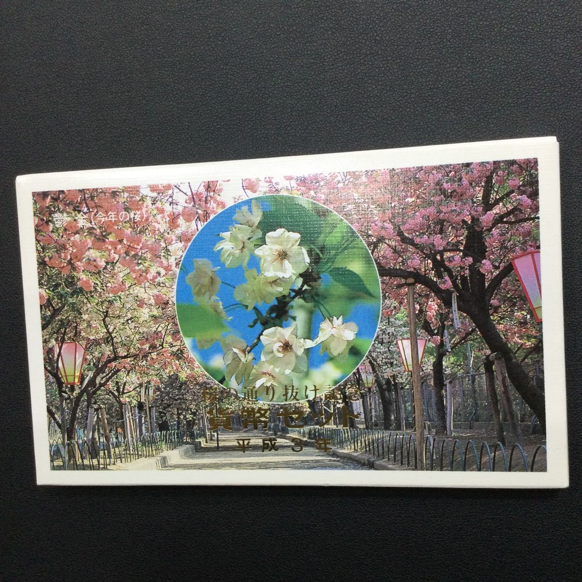 宝【同梱可】桜の通り抜け記念　貨幣セット 平成3年　1991年　造幣局 ミントセット 総額666円_画像1