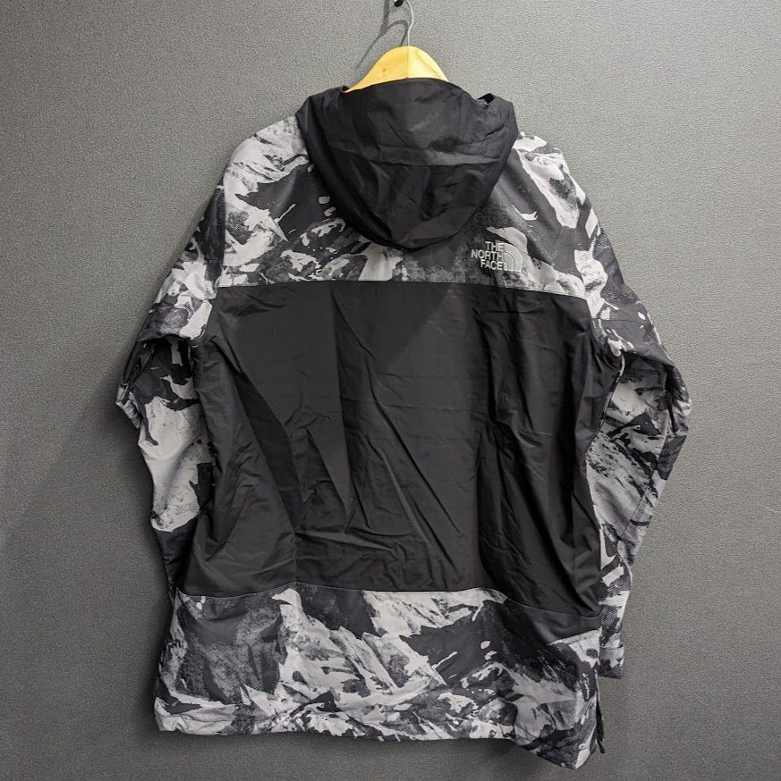 値下げ!!【日本未発売】THE NORTH FACE ノースフェイス ハーフジップ ジャケット 黒 ブラック グレー/XL アウター DRYVENT アメリカ _画像2