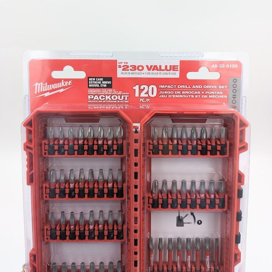 再入荷!!【アメリカ限定】milwaukee ミルウォーキー 120 ビットセット インパクトドライバー ドリル 工具 日本未入荷 DIY 人気 おしゃれ_画像3