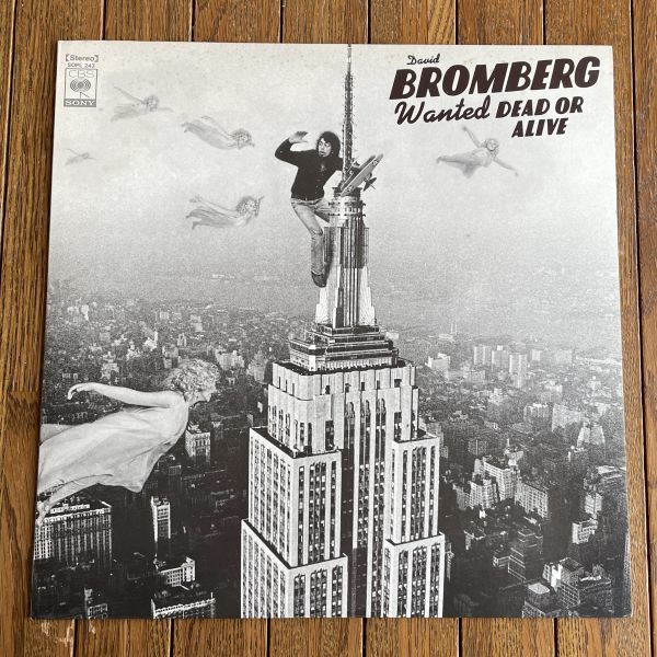 DAVID BROMBERG - WANTED DEAD OR ALIVE デヴッド・ブロムバーグ 国内盤_画像1