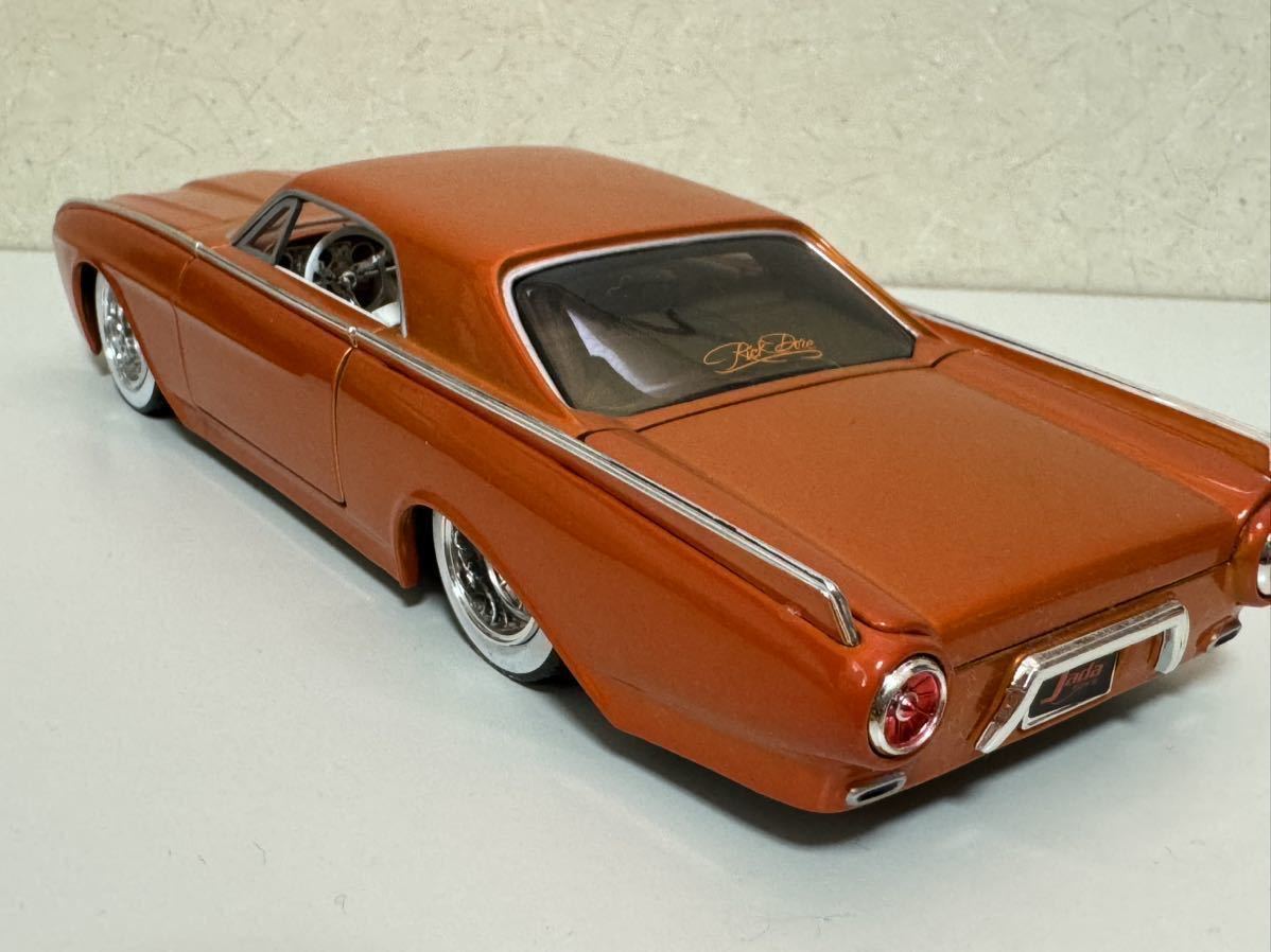 Jada TOYS ROAD RATS 1/24&1/64スケールセット ’63 THUDERBIRD COPPER(オレンジメタリック)_画像7