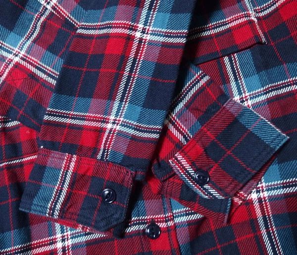 Engineered Garments エンジニアードガーメンツ Work Shirt Heavy Twill Plaid ワーク シャツ XS チェック_画像5